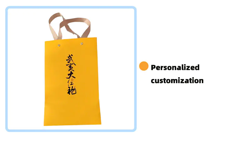 Nail Buckle Tote Paper Bag