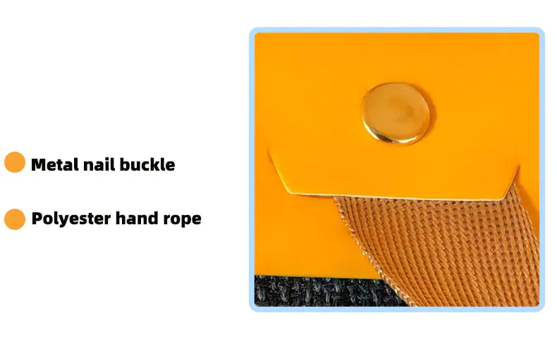 Nail Buckle Tote Paper Bag