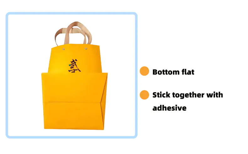 Nail Buckle Tote Paper Bag